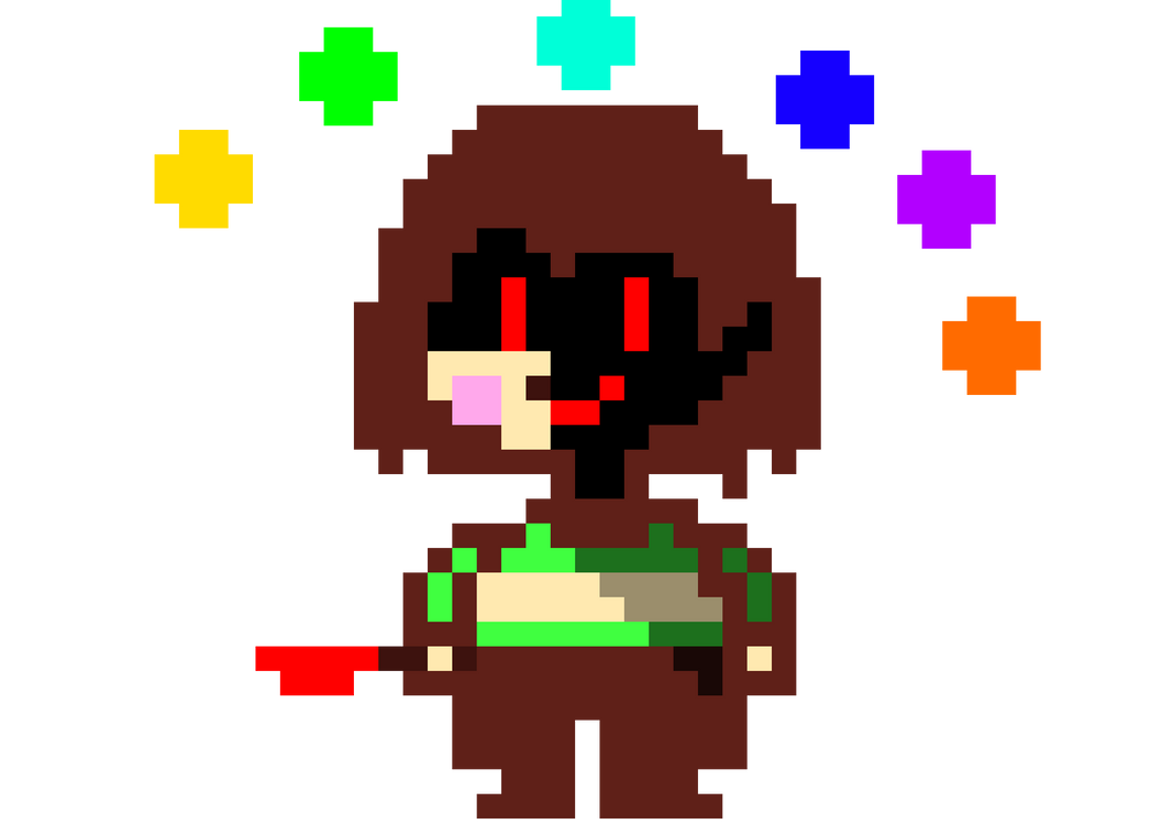 Glitchtale Chara HATE by TTVSorenGaming on DeviantArt