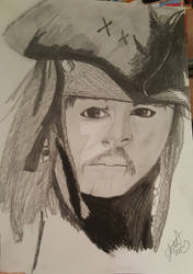 Portrait Jack Sparrow