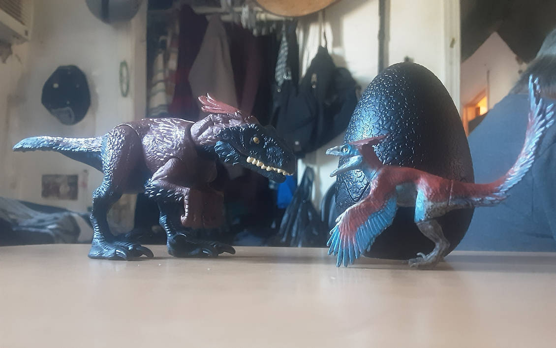 Captivz + Mattel Pyroraptor Figure by BenorianHardback26 on DeviantArt