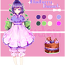 [Adoptable] BlueBerry Dessert (closed)