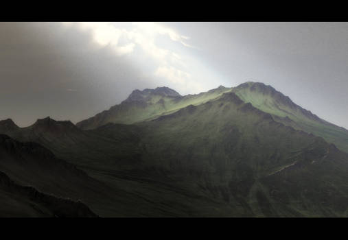 Terrain model Render