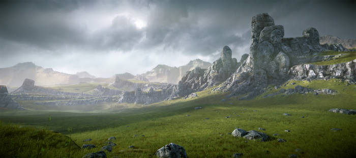 Cryengine 3 Forbidden Lands game environment