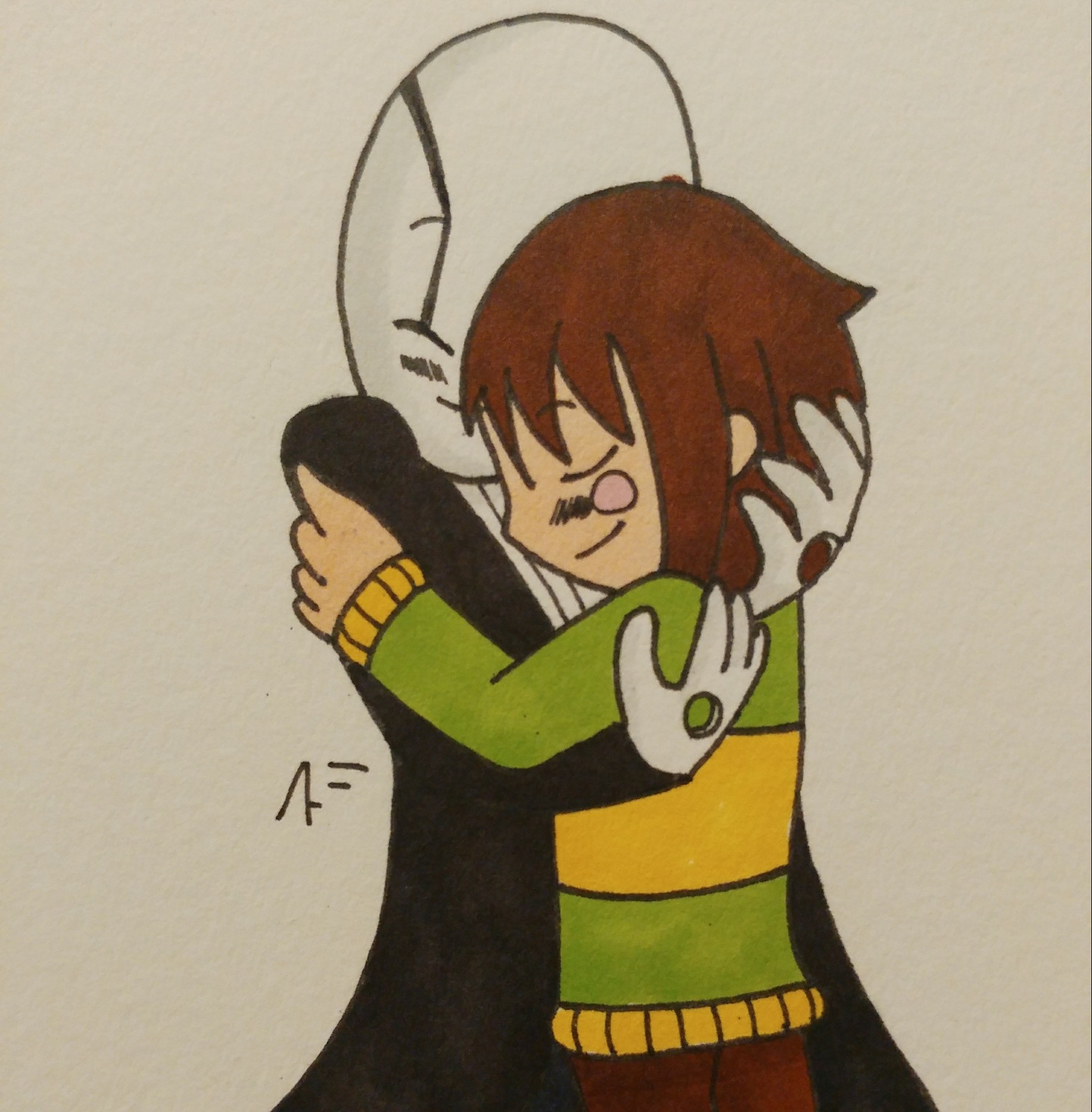 Charster AKA Chara X Gaster on UnderTale-Ships - DeviantArt