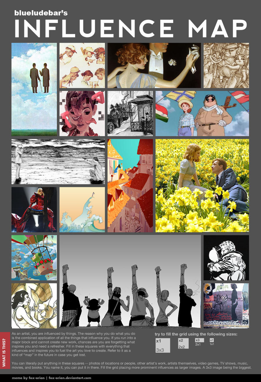 Influence Meme by blueLudebar on DeviantArt