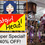 Mei's Head for Sale