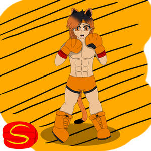 He's Ready for a Fight!