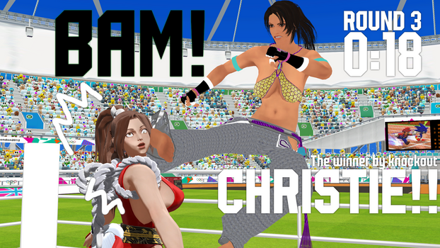 M6: CHRISTIE MONTEIRO vs MAI SHIRANUI Part 3