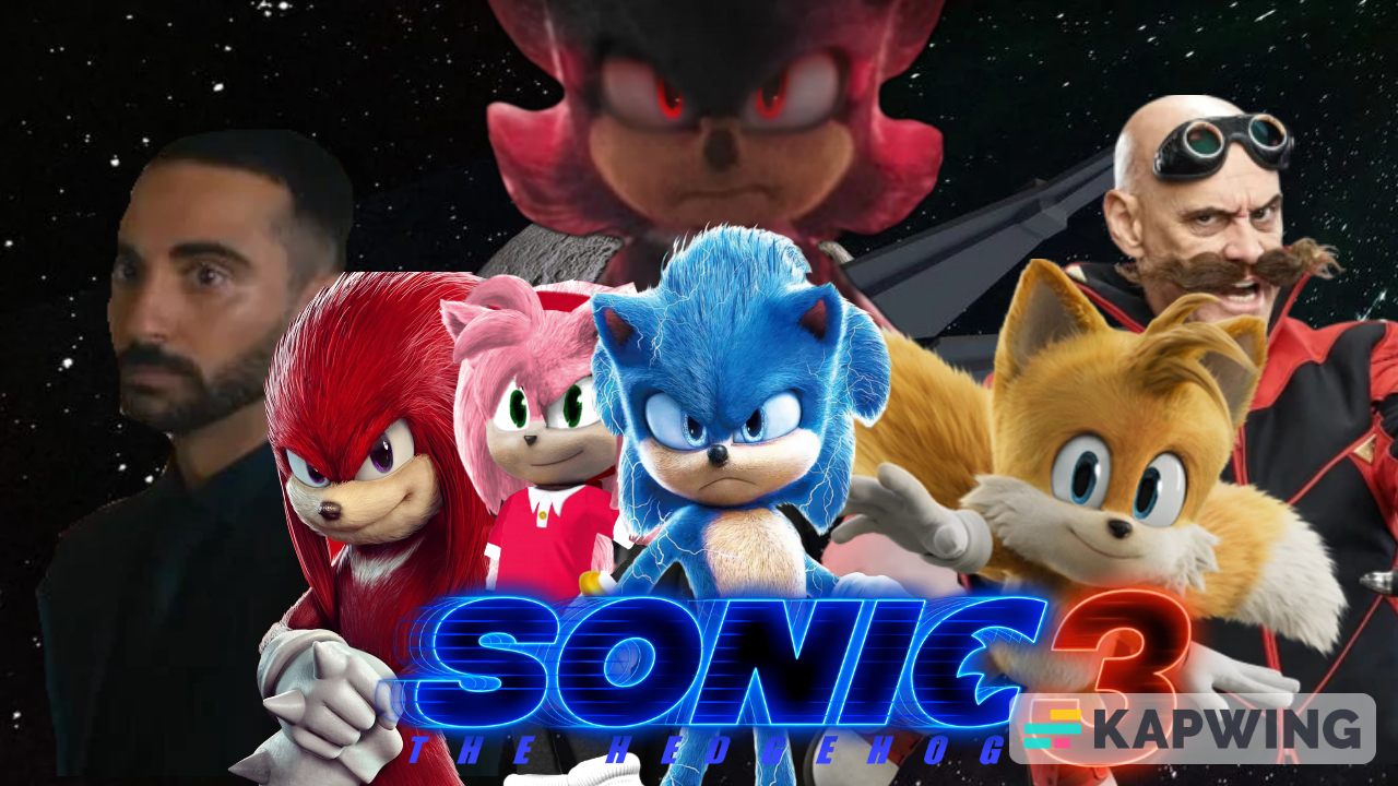 Sonic The Hedgehog 3 Poster by thespiderfan on DeviantArt