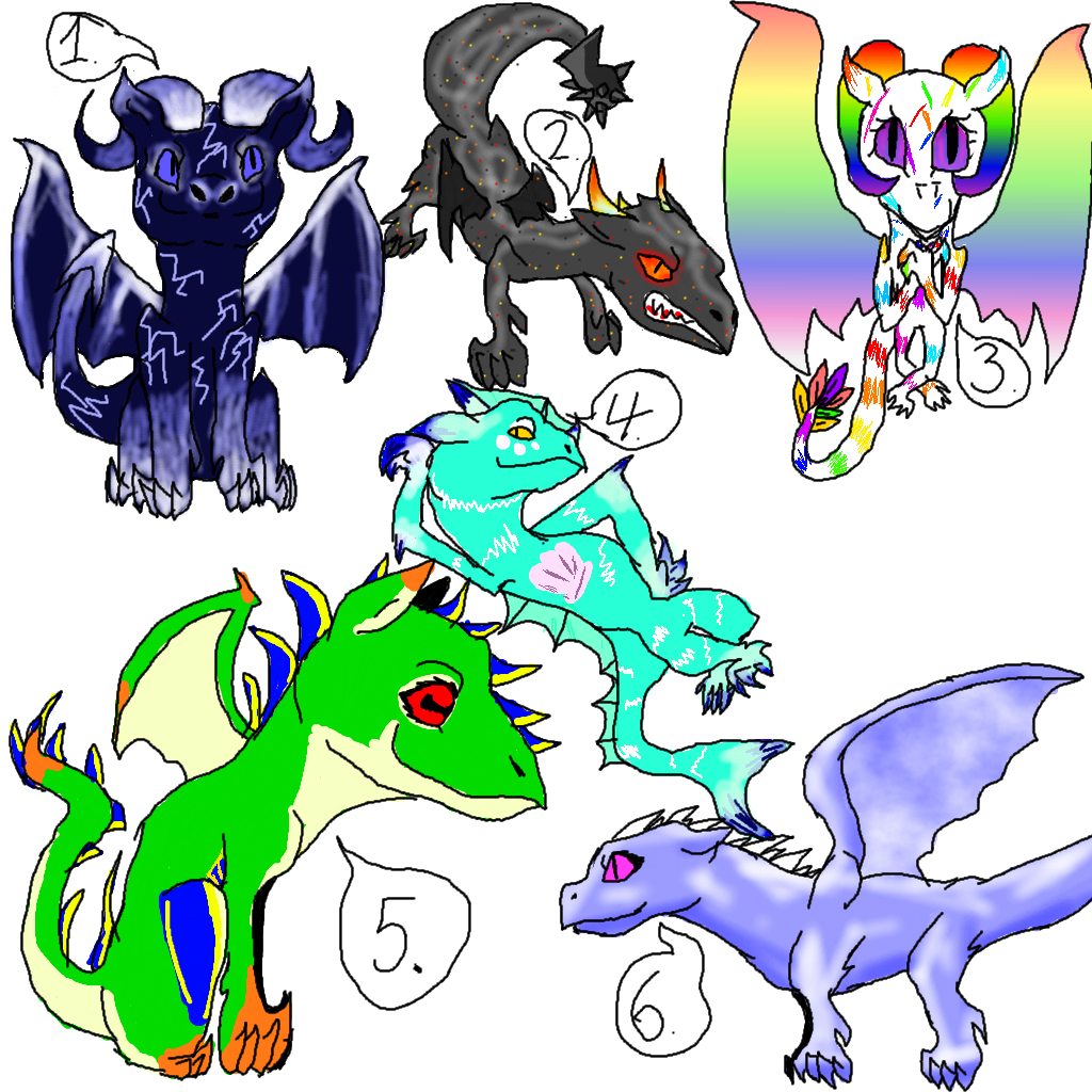 Dragon Adopts- Batch 1 :OPEN: Draw to Adopt!