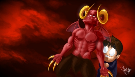 Leo and satan WP