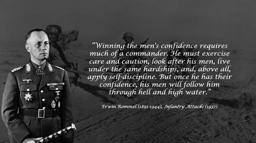 History in Quotes : Erwin Rommel by TheCulturalMoment on DeviantArt