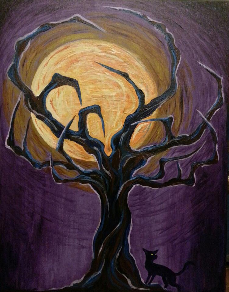 Spooky Tree By Can0you0help0me On Deviantart Spooky Tree By Can0you0help0me On Deviantart