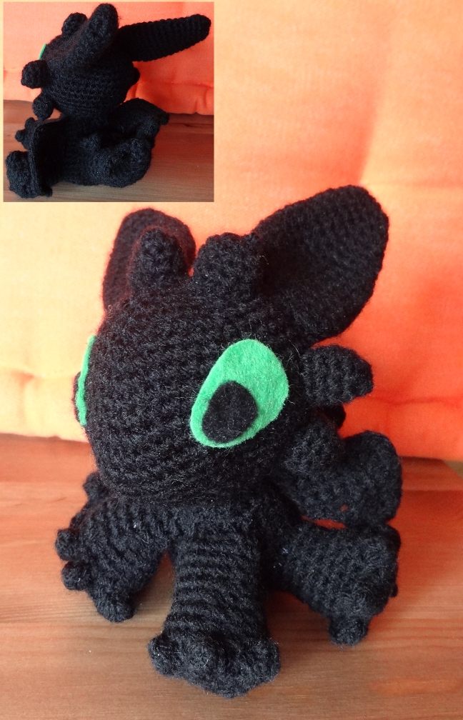 Night Fury Amigurumi