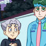 Koichi and Rohan (screencap redraw)