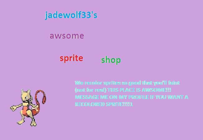 jadewolf33's sprite shop