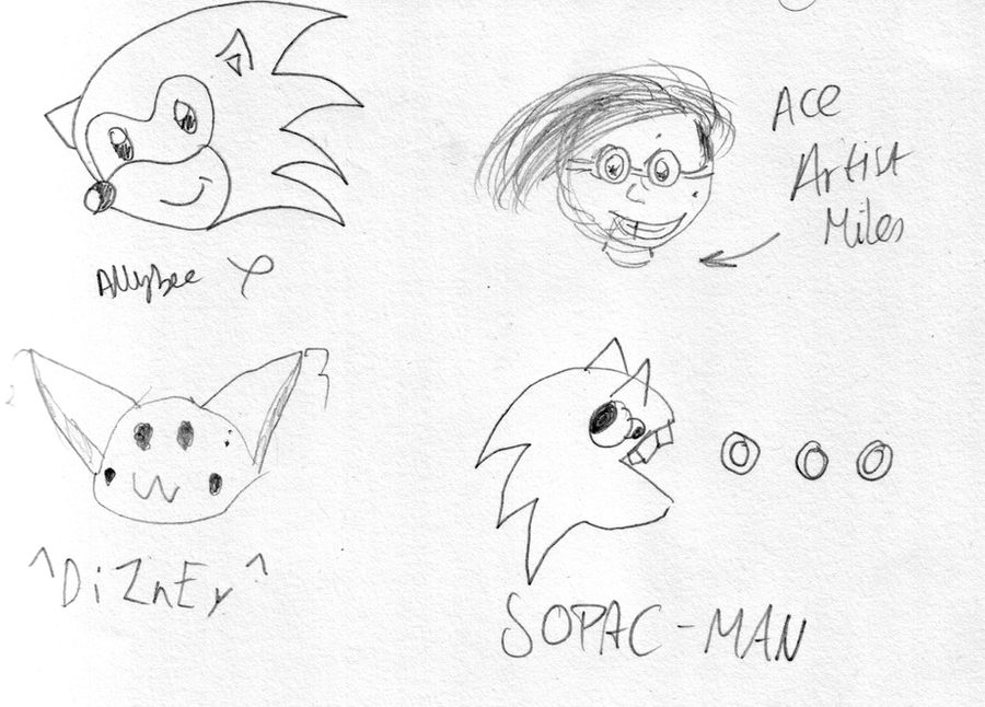 Sonic, Pikachu and SOPAC-MAN