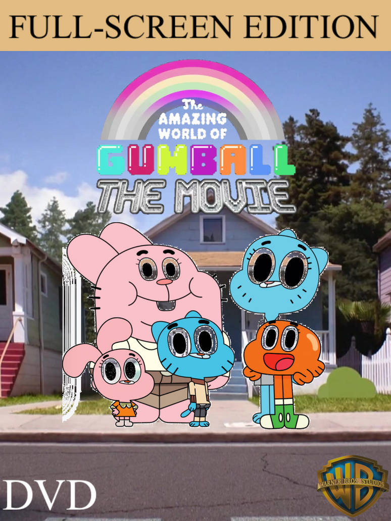 The Amazing World of Gumball The Movie DVD 4:3 by LawrenceVanWagner365 ...