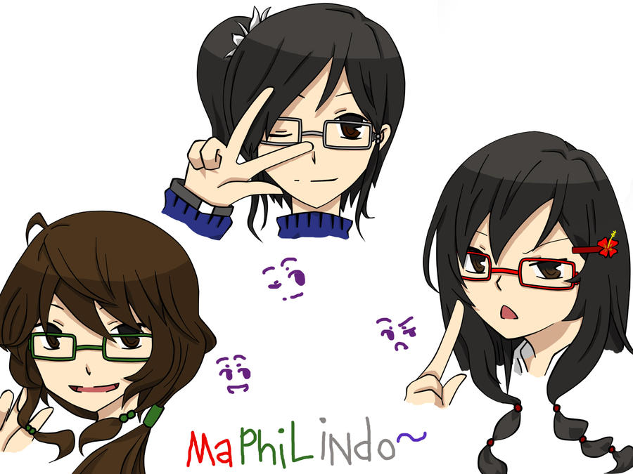 Maphilindo in glasses