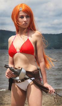 Queen Emeraldas Bikini Cosplay, Captain Harlock