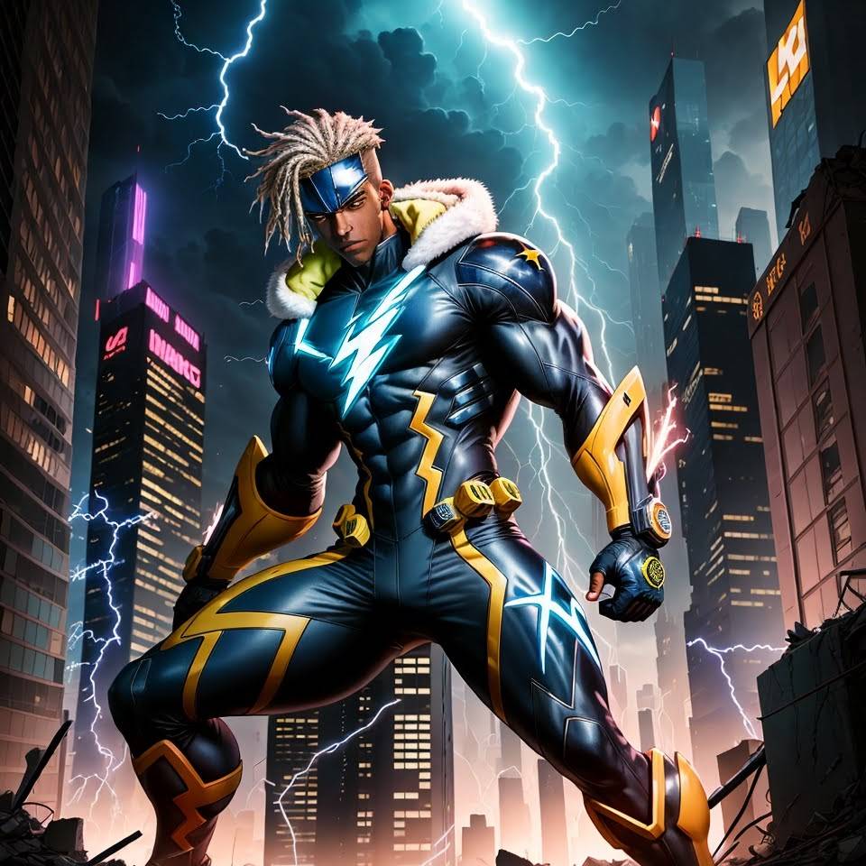 Static Deviantart Static Shock by MrMarkSr on DeviantArt