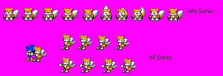 Tails Sprite Sheet in 2023  Sprite, Sheet, Sonic advance 2