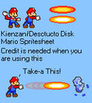 MLSS Mario's Destructo Disc (Kienzan)
