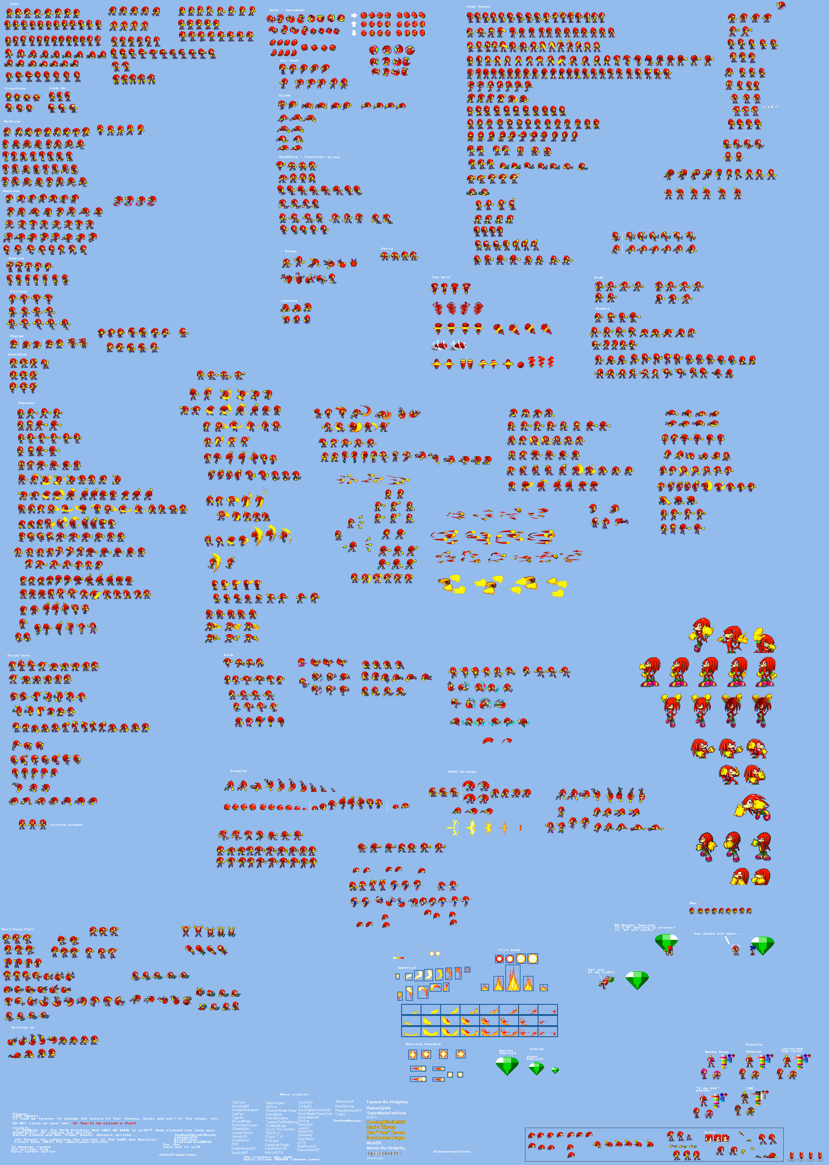 Super Tails sprites sheet v1 by DarkSeth644 on DeviantArt