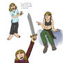 Annabelle sketches