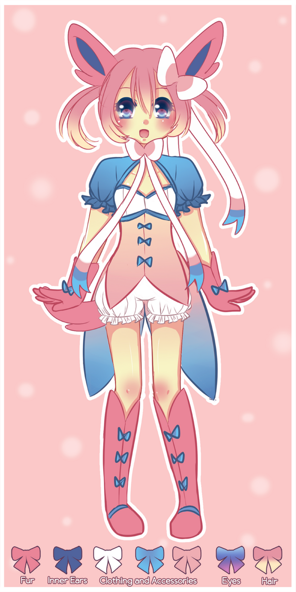 Sylveon Gijinka!