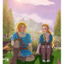 Zelda and Link