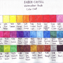 Faber-Castell Watercolour 36 pc Color Chart