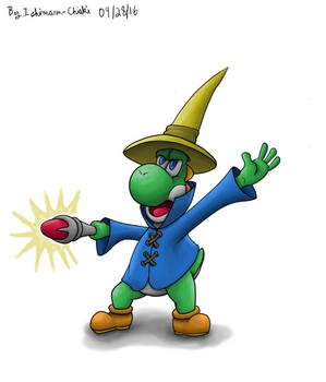 Black Mage yoshi (2016 Redraw)