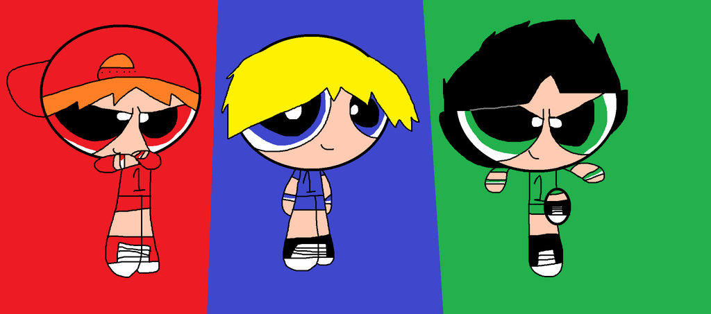 The Good Rowdyruff boys by FancySallyAcorn on DeviantArt