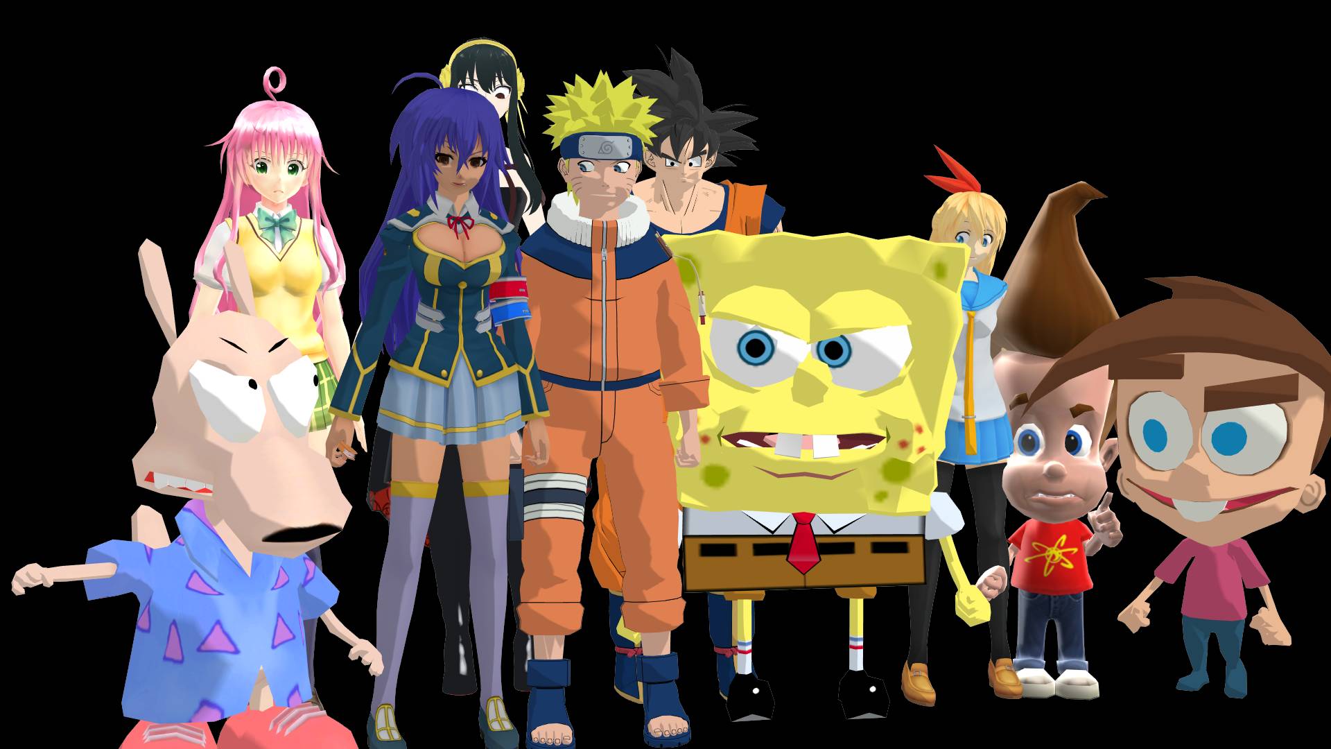 Ii Shonen Ii MMD: Weekly Shonen Jump x Nickelodeon II by NickJetixFan05 on DeviantArt