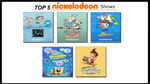 My Top Five Nickelodeon Shows by NickJetixFan05