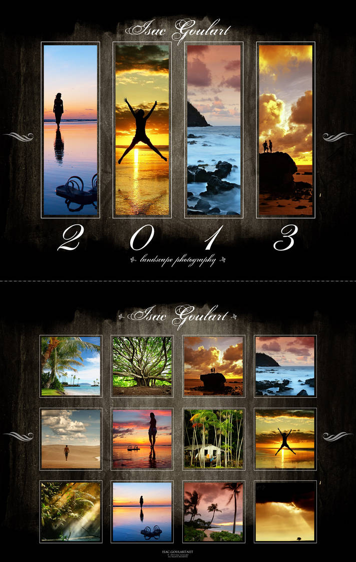 2013 Landscape Calendar by IsacGoulart