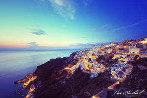 Sunset in Santorini