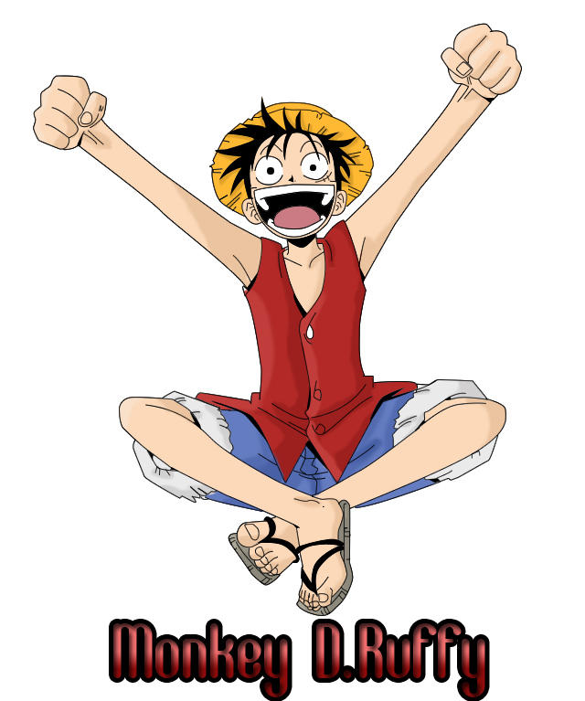 Monkey D.Ruffy by allanbobs on DeviantArt