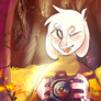 Asriel with a Camera