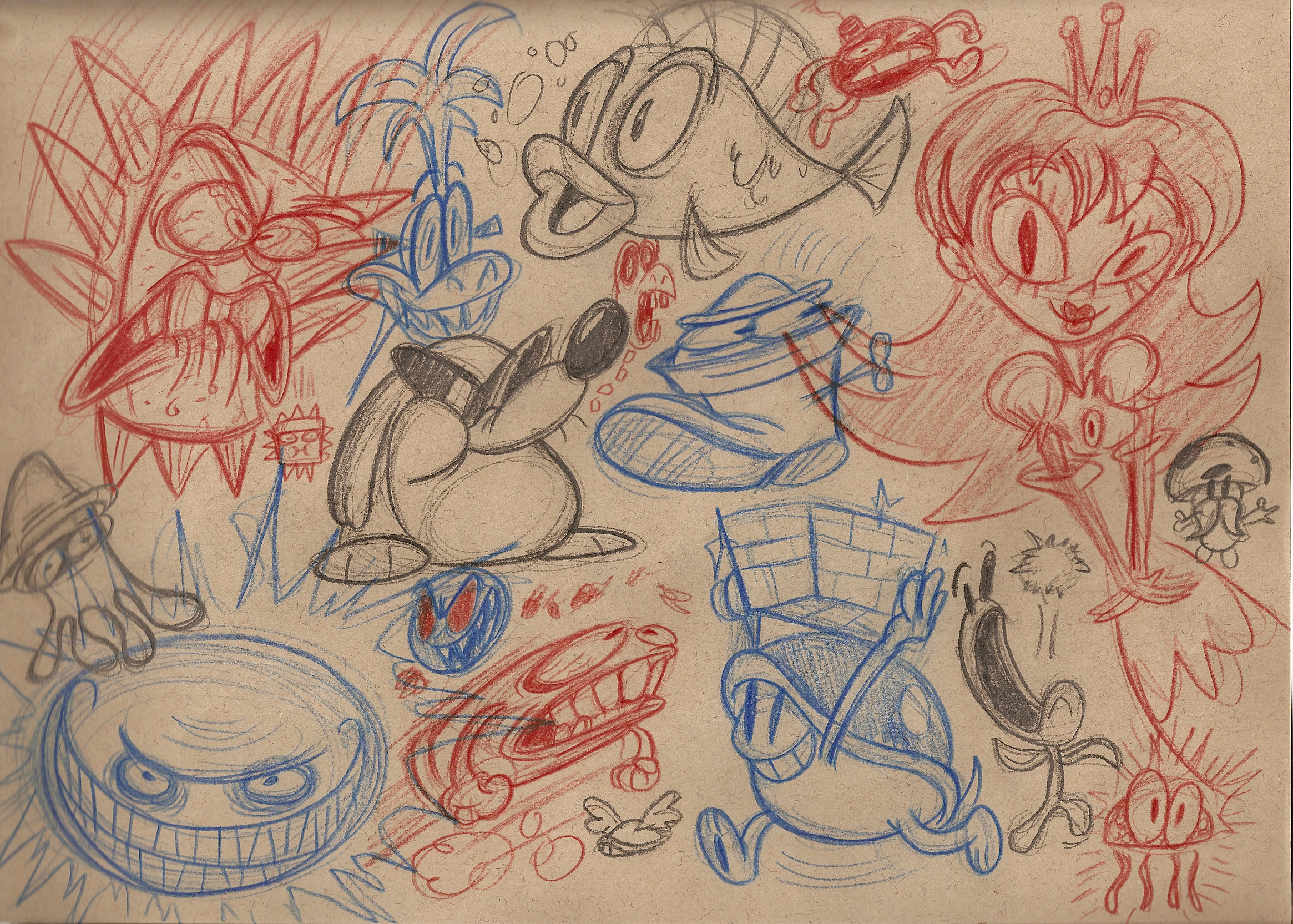 Mario Sketch Dump 2