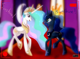 Princesse's Sunshine - Celestia and Luna