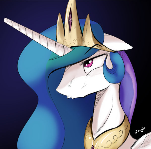 Celestia is not amused