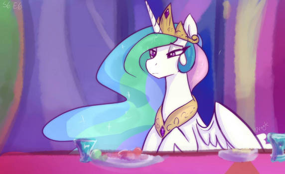 Bored Princess is bored - Celestia