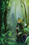 LoZ - Link by Miyukiko