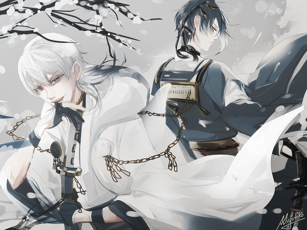 Touken Ranbu - back to back