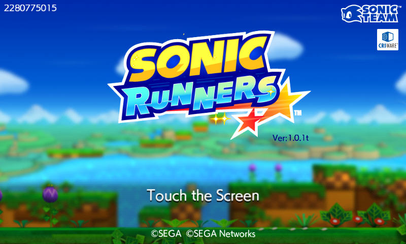 SONIC RUNNERS!