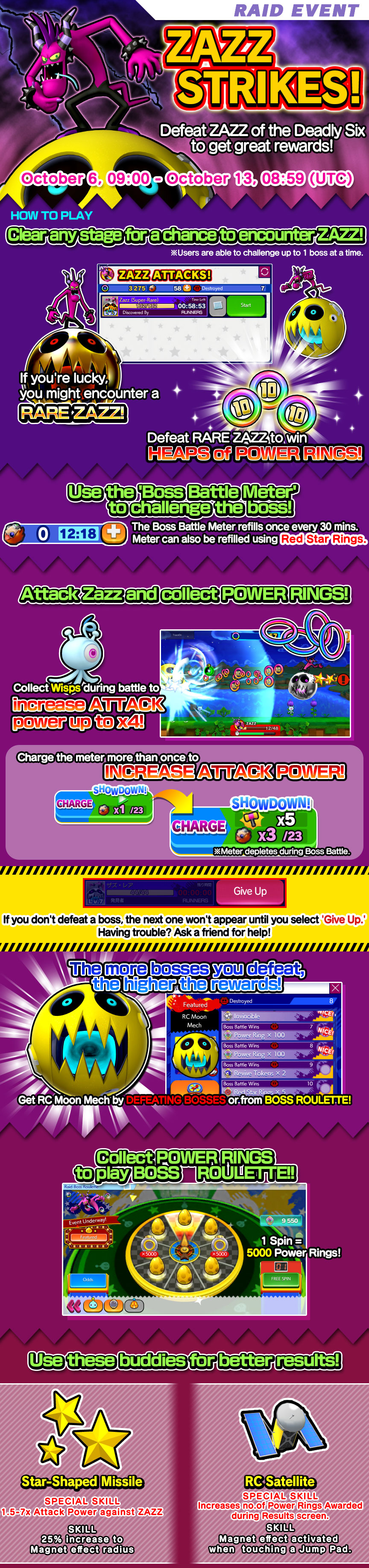 Sonic Runners - ZAZZ STRIKES!!!!