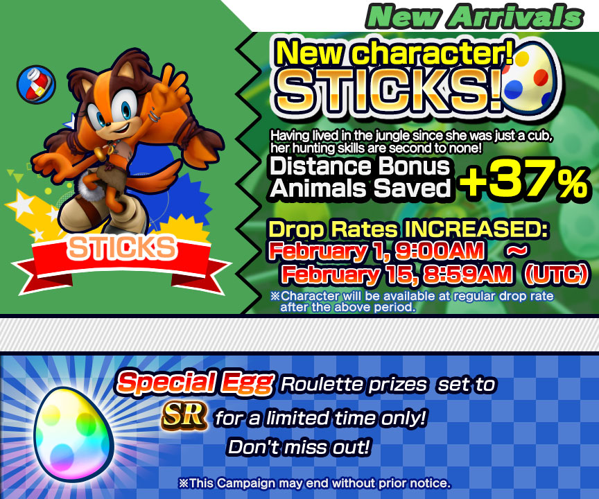Sonic Runners - Sticks the badger!!