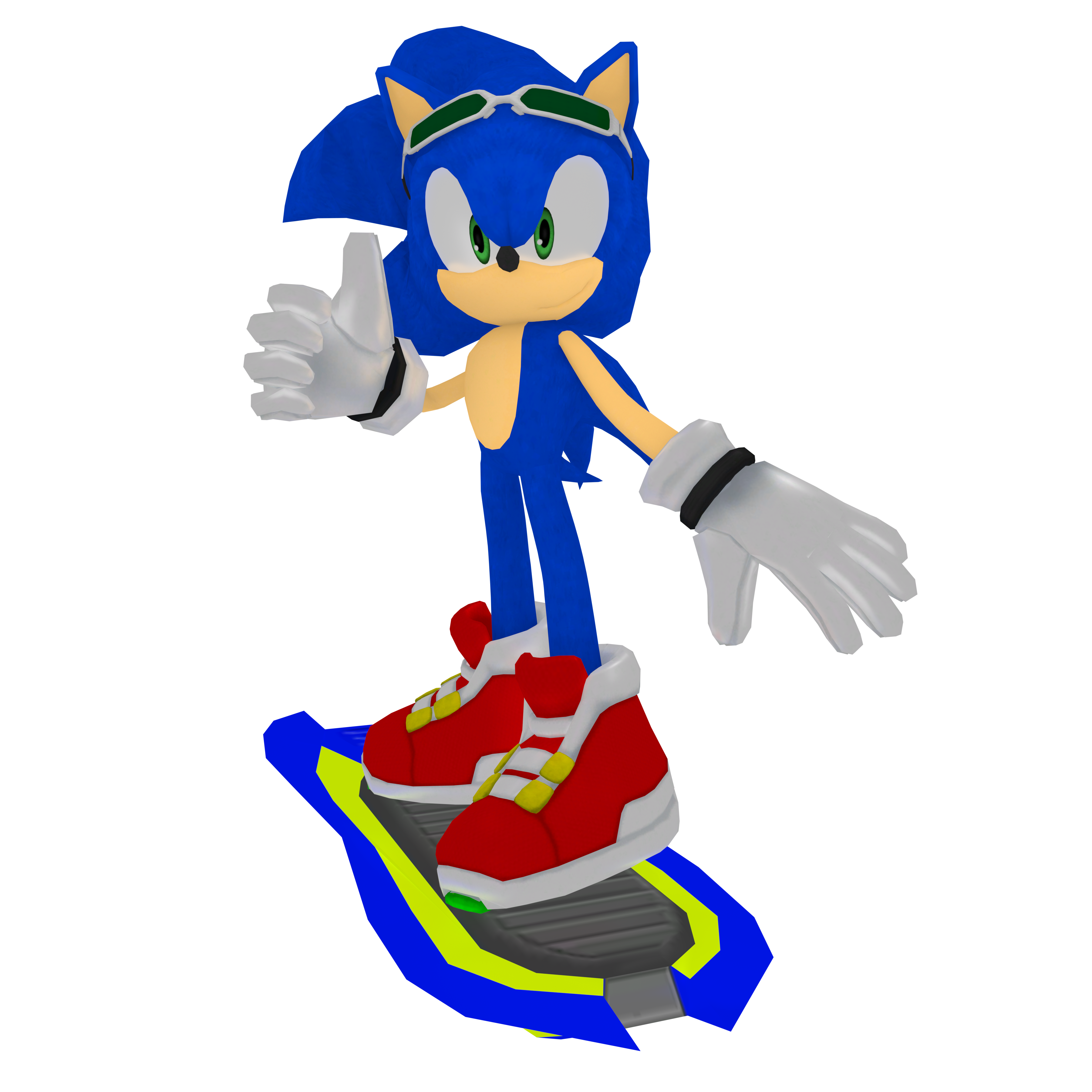 Sonic Free Riders: Sonic Render