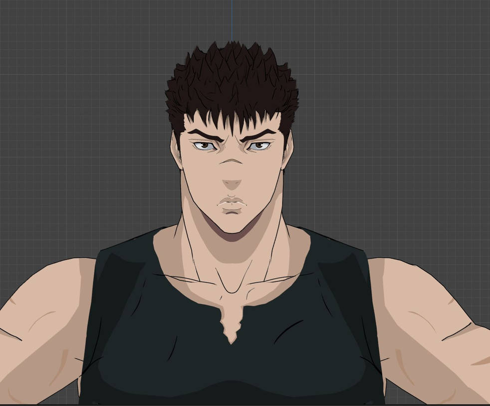 Berserk Guts 3D Model By GnomeyOfficial On DeviantArt berserk-guts-3d-model-by-gnomeyofficial-on-deviantart
